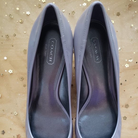 Coach Paola Ash Wedge Heels 9.5B - Picture 3 of 7